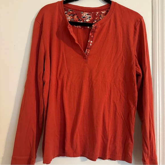 L.L. BEAN Henley Women XL Reg - Picture 2 of 8